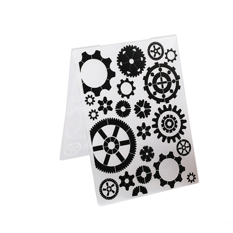 Plastic 3D Embossing Folder Template for DIY Scrapbooking Craft Photo Album Card Handmade Decoration Supplies