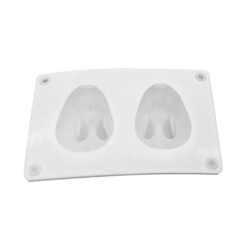 부활절 금형 동물 토끼 실리콘 금형 기하학 곰 양초 금형 에폭시 수지 금형 DIY 공예 장식 점토 베이킹 금형