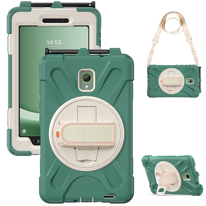 Enhanced Protective 360° Rotating Tablet Case with Stand