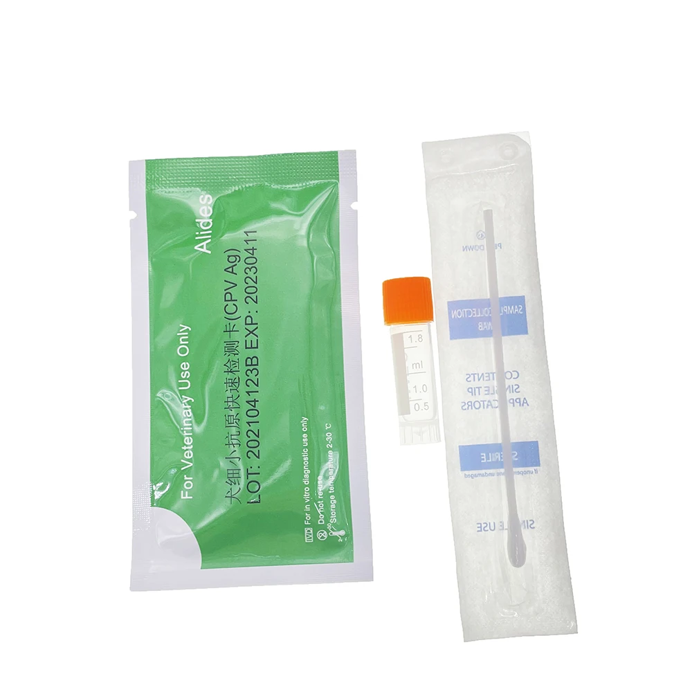 10PCS Pet Virus Test Kit Canine CDV CPV Distemper Parvovirus For Veterinary