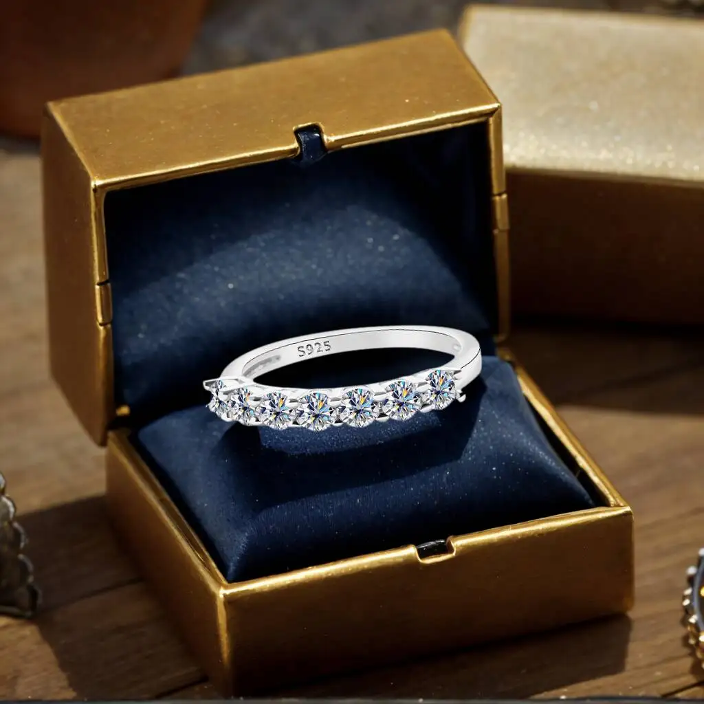 Moissanite Ring Image 3