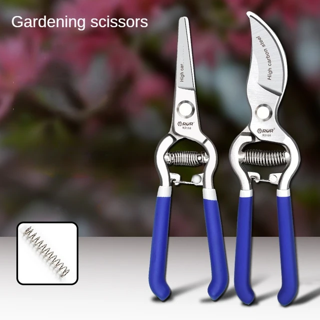 Garden scissors manual pruning SK5 suitable for pruning bonsai fruit tree branches pruning pruning gardening tools 8/10 inches 4