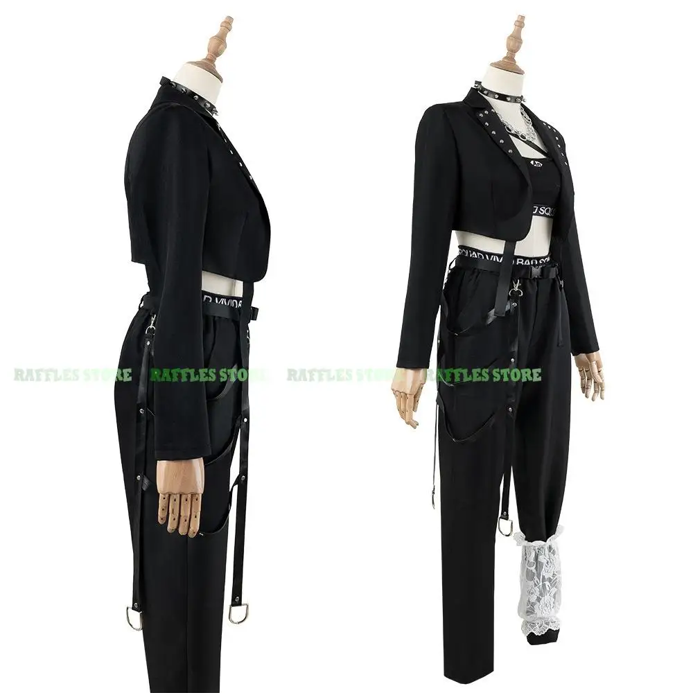 

Shiraishi An Cosplay Costume Vivid BAD SQUAD Project Sekai Colorful Stage Outfit Anime Halloween Party Women Sexy Cool Set