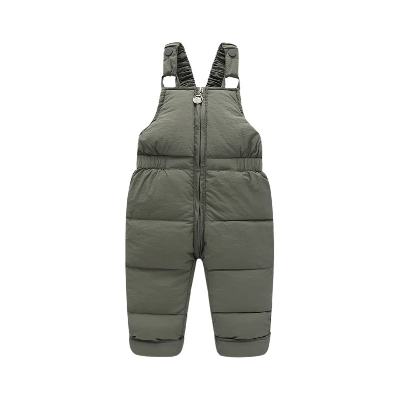 Girls Pants Boys Pants Girls Trousers Kids Pants Kids Jumpsuit Children Autumn Winter Down Pants Thicken Warm Boys Girls Rompers Baby Down Trousers Kids Casual Trousers 1-5 Years