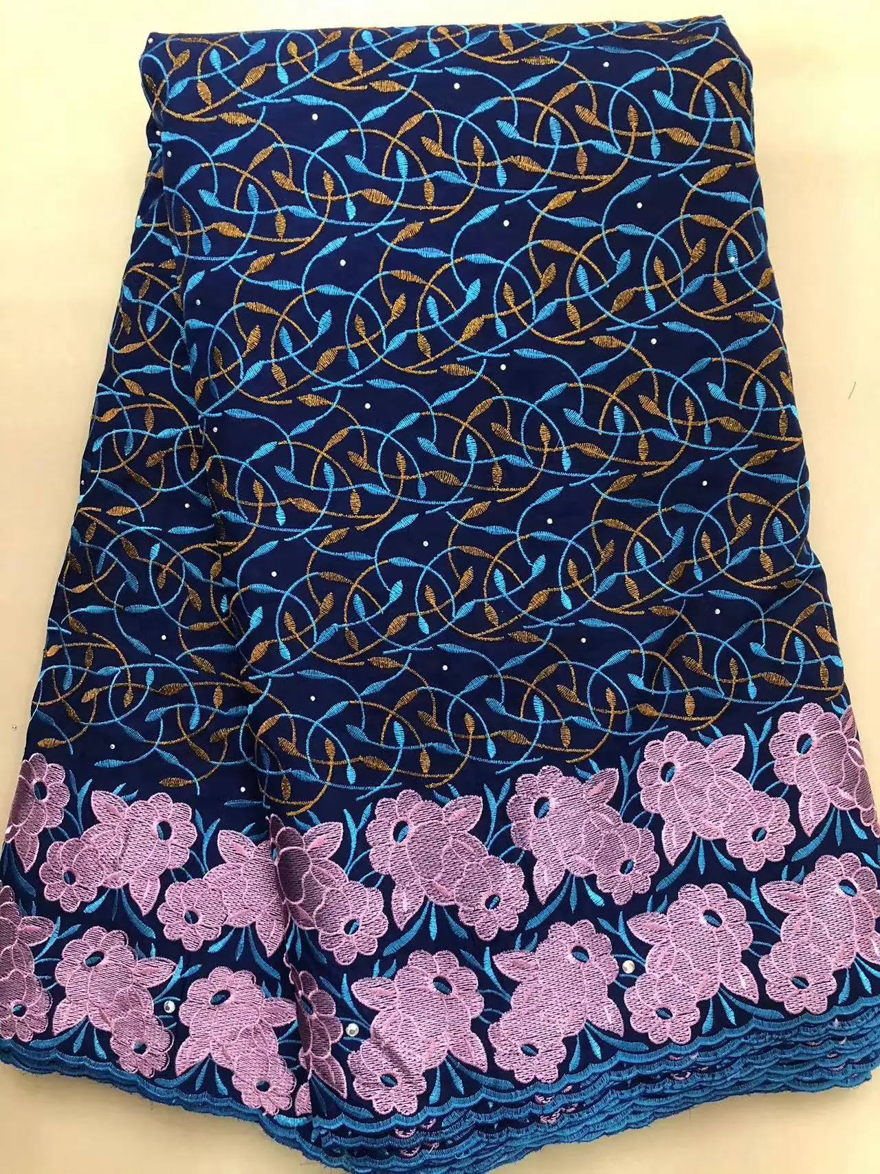 

May Lace Swiss Voile Lace In Switzerland With Stones African Nigerian Dry Lace Fabrics High Quality Cotton Lace Fabric Sewing