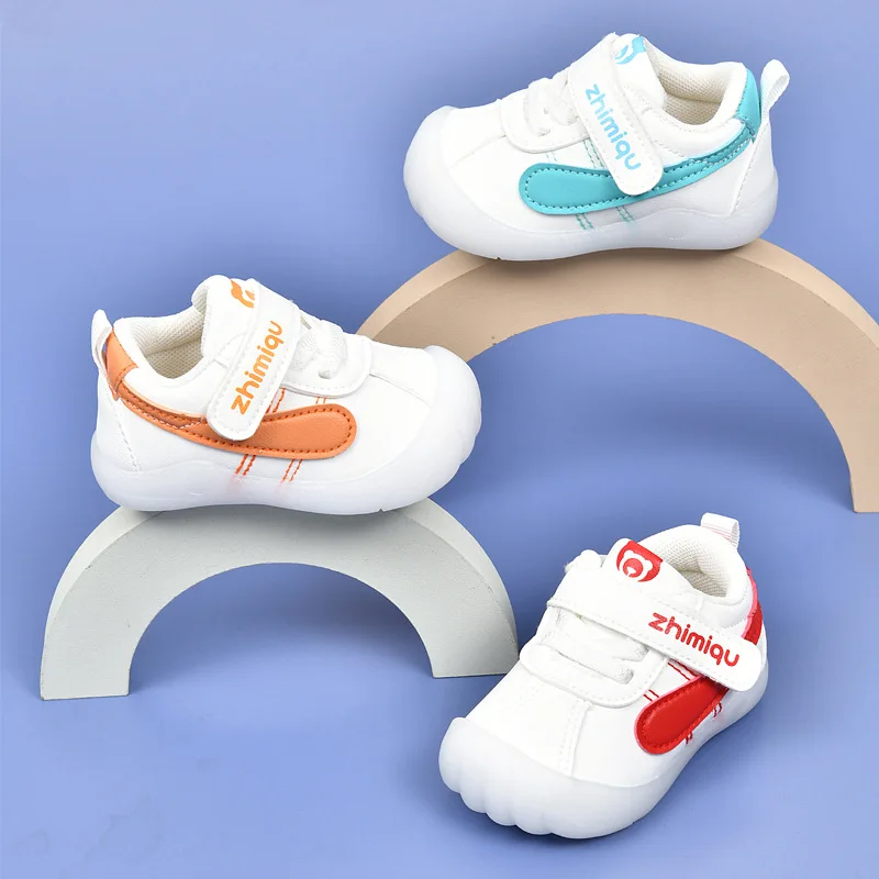 цена Обувь для малышей, обувь для маленьких девочек, Демисезонная обувь для детей 0-2 лет, дышащая обувь с мягкой подошвой для младенцев, обувь для маленьких мальчиков