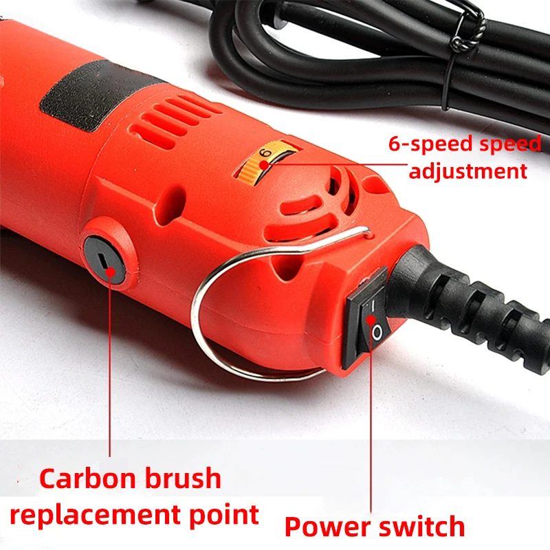 90° Electric Elbow Grinding Machine Jewelry Dental Wood Grinder Grinding Machine Die Polisher Ceramic Tile Cleaning Tools 5