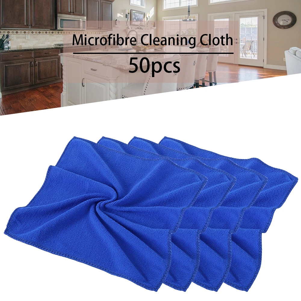5/50pcs Washing Cloth Towel Duster Microfiber Car Cleaning Towel Soft Cloth Home Cleaning Micro Fiber Car Washing Glass microfiber towel,cleaning cloth,microfiber cleaning cloths,microfiber car towel,microfiber towels,fiber towel,microfiber washing towel,car washing towel,car drying towel,fiber car wipes