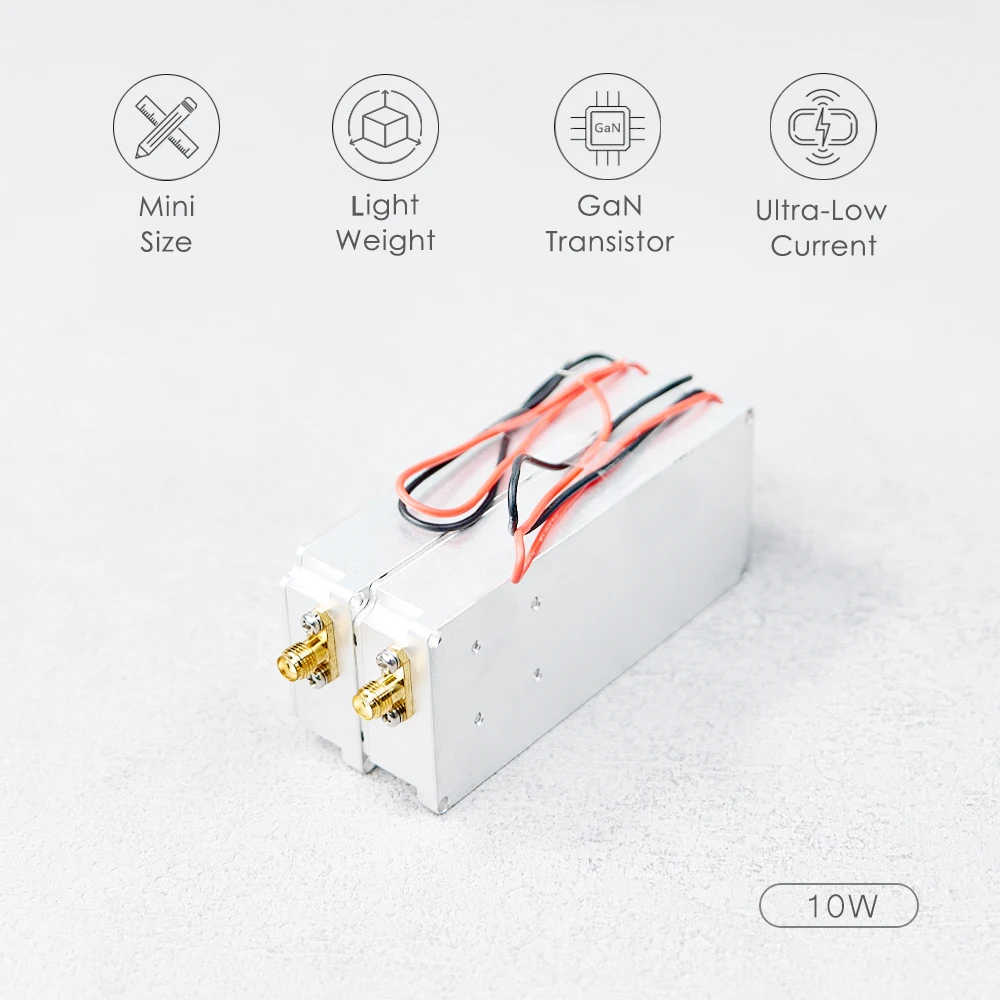 10W Low Altitude Defense RF Modules Power Amplifiers 120-200MHZ300-400MHZ200-300MHZ1.2G1.5G2.4G5G3250-3350MHZ 2.2G