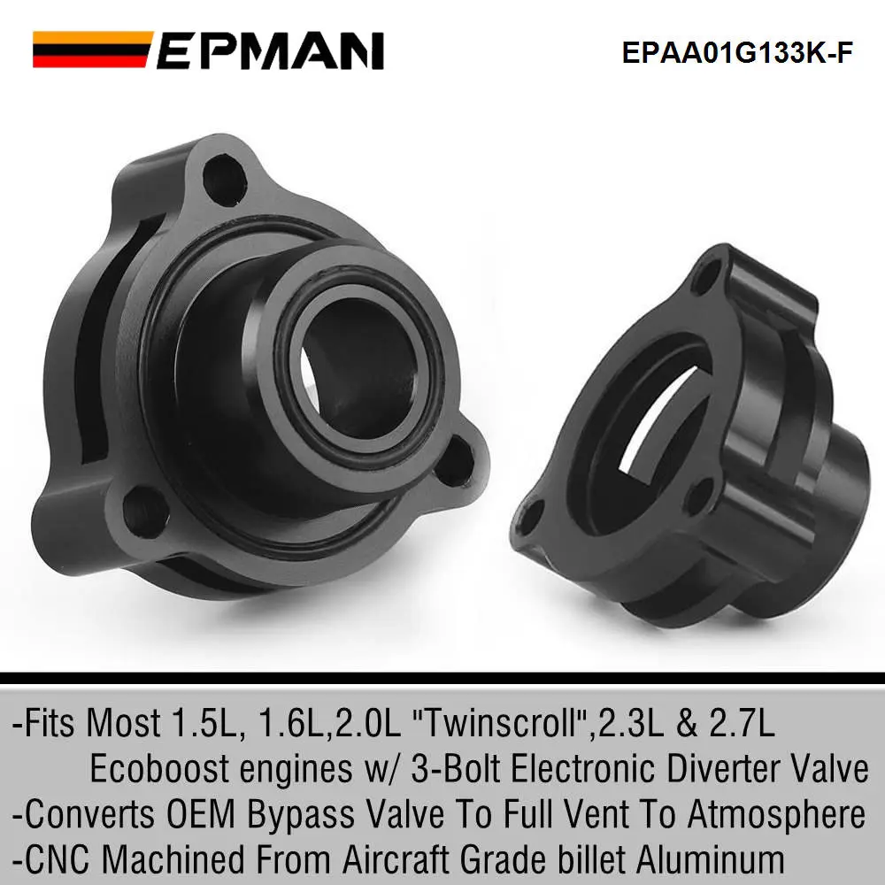 Soupape De Décharge Turbo – Valve Blow-off Rouge – Compatible Ford Mustang, Escape, Fiesta ST, Fusion – Améliore Les Performances Moteur