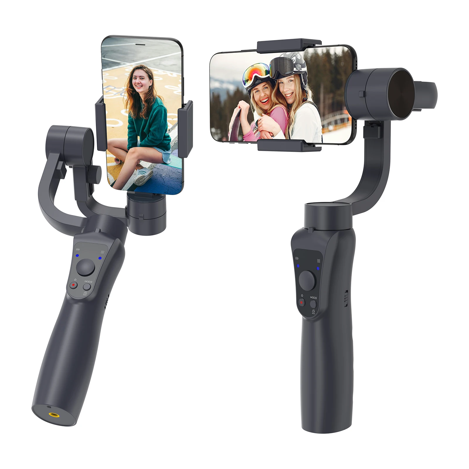 S5 Professional 3-Axis Handheld Gimbal Stabilizer for iPhone/Samsung/Xiaomi Anti-Shake Phone Holder for Smooth Video Recording