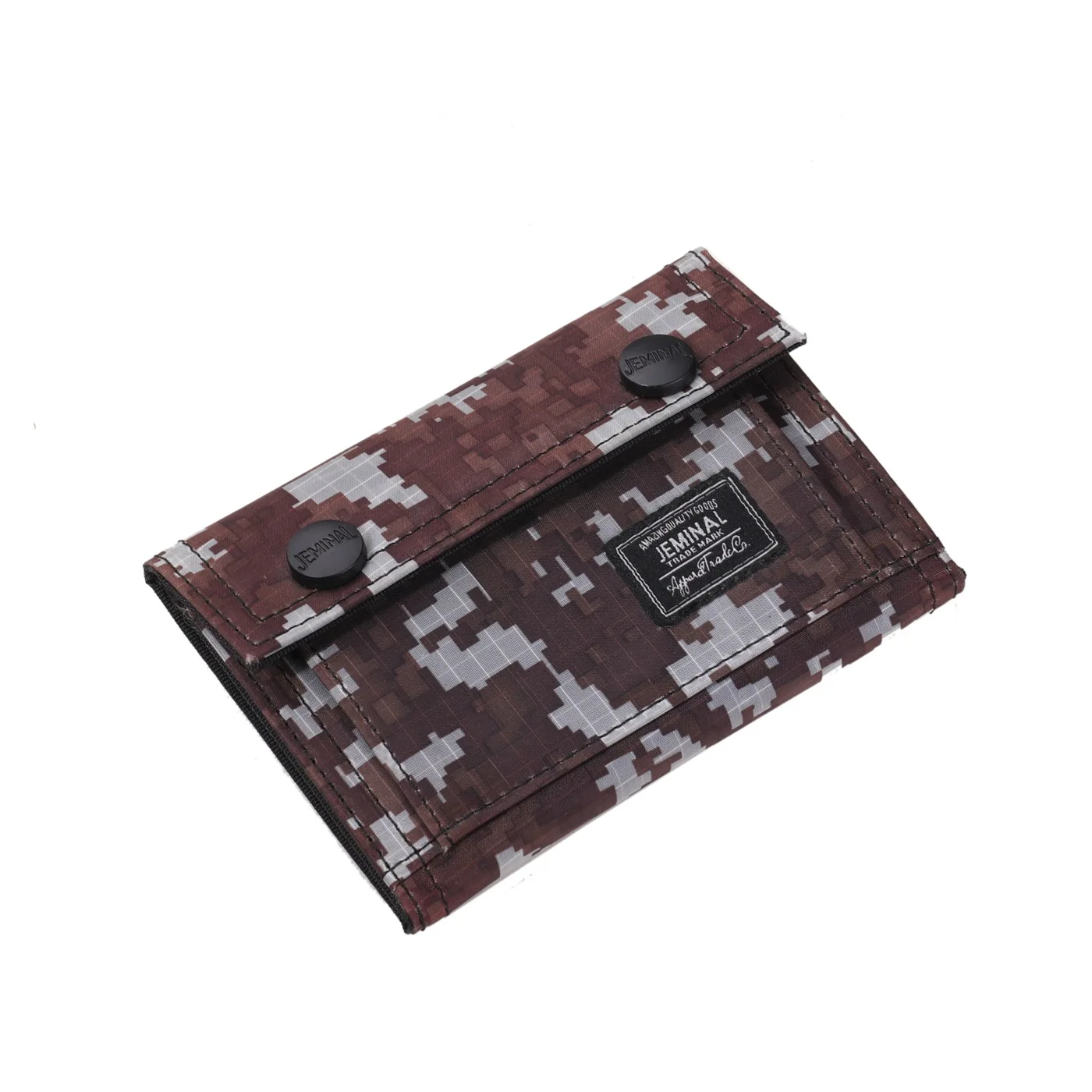 Casual Camouflage Folding Wallet Portable Short Change Purse ID Card Cash Coin Purse 2024 Simple Style Men's Small Clutch 6