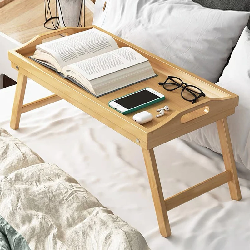 Folding Laptop Desk Computer Desk Bed Table Lapdesk Notebook Holder Stand Breakfast Table Sofa Bed Food Serving Mini Furniture