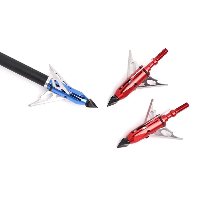 3 - 6 Archery Broadhead 100grain Arrowheads 1