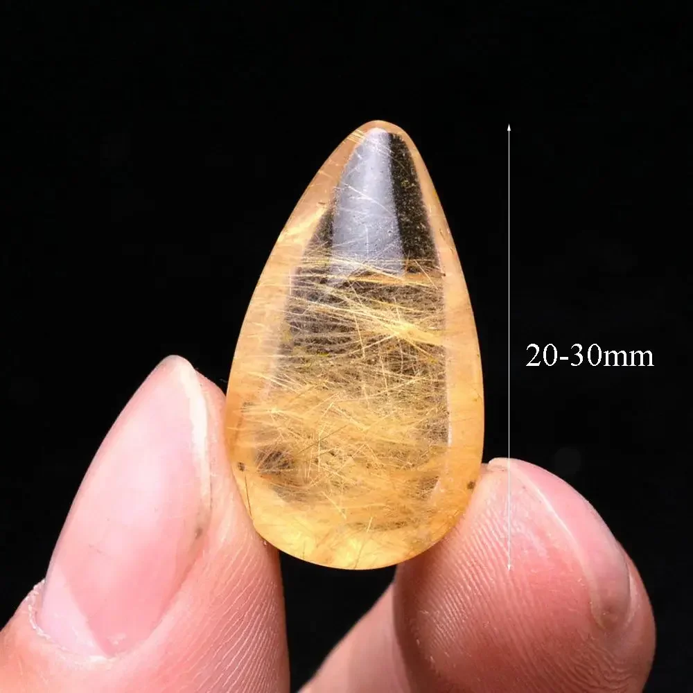 Yellow Citrine Rutilated Quartz Natural Crystal Healing Stone