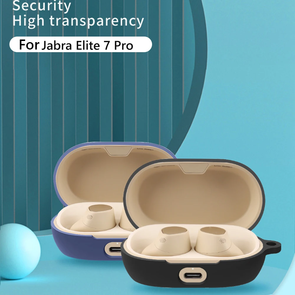 Silicone Charging Box Bags Silicone Earphone Cover Jabra Elite 7