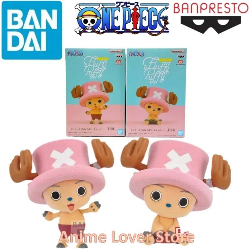 Bandai Banpresto Original One Piece Floccaggio Fluffy Puffy Tony Tony Chopper Anime Figure Giocattoli Per Bambini