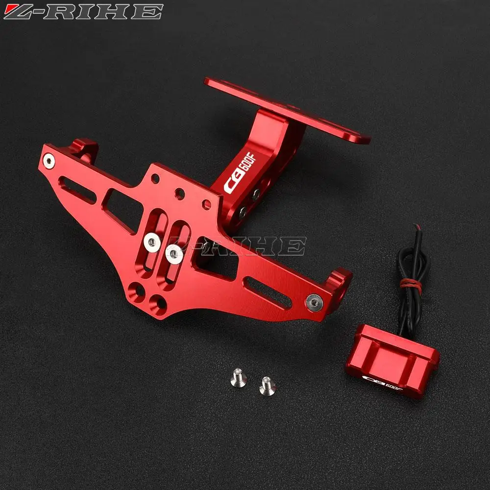 

License Plate Holder Bracket Rear Tail Tidy Fender Registration Plate kit For HONDA CB600F HORNET 1999-2006 CB 600F Hornet 2005