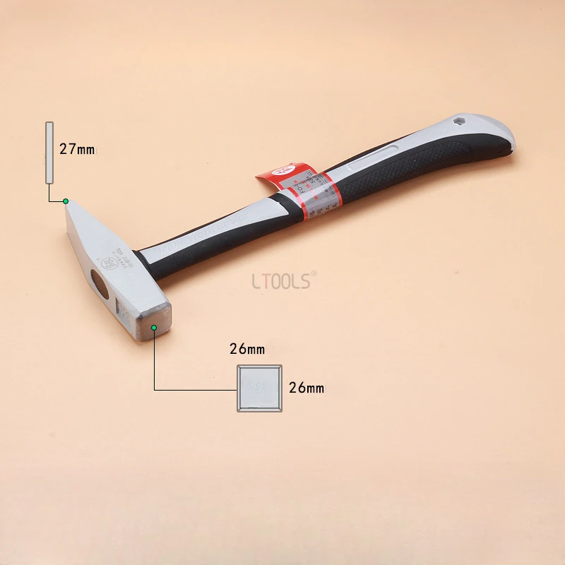 

1 шт. Высокоуглеродистый стальной фиттер-молоток бытовой плоский Мундштук Квадратная Головка железный молоток механический молоток для снятия гвоздей аппаратные инструменты