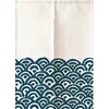 Japanese Style Splited Door Curtain Partation Blackout Room Divider Double Opening Door Curtain Lzakaya Restaurant 2