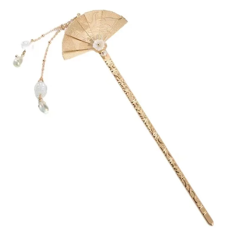 Chinese Style Tassel Hair Clip For Women Hair Stick Pins Flower Handmade Hairpins Charm Jewelry Accessories Ornaments 1PC hair accessory hair stick hair clip jewelry accessories