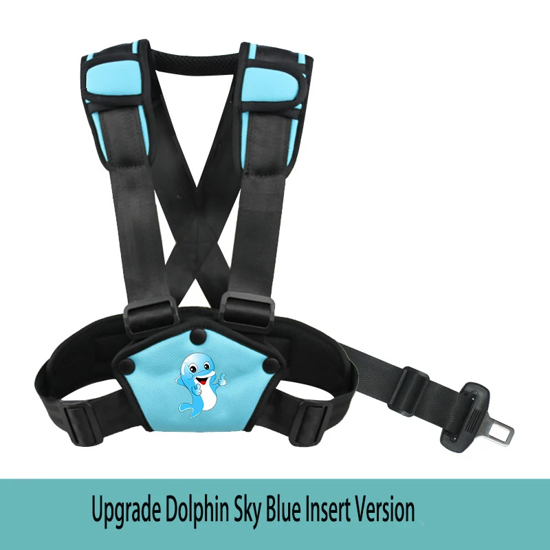 Children Safety Belt Car Motorcycle Children's Seat Belt Accessories Anti-collision Car Children Simple Portable Travel Vest