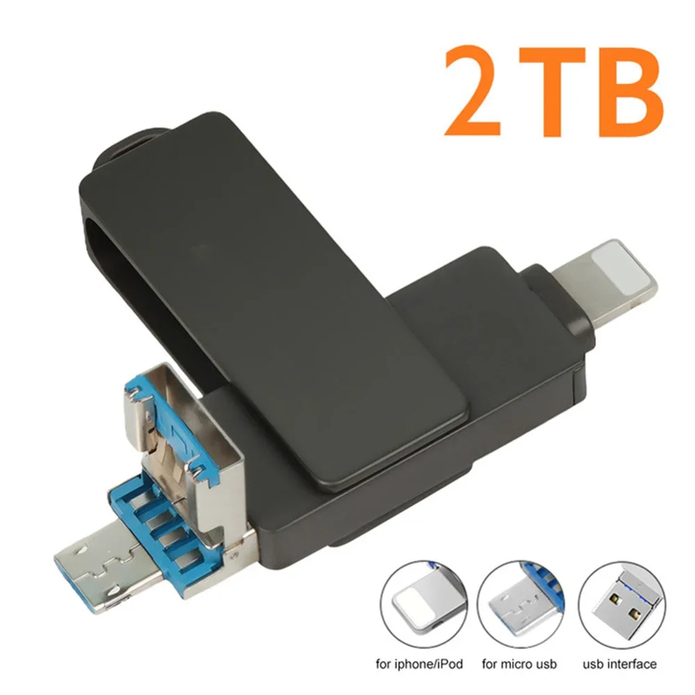 Hard Disk Usb Flash Drive 1Tb 2Tb Chiavette Usb 3 Per Iphone X/8 Plus/8/7 Plus Memoria Usb 3.0 512Gb 256Gb 128Gb Stick Pen Driv