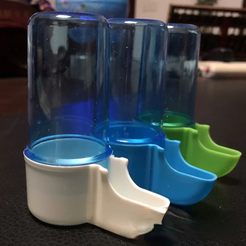 Distributore Automatico Acqua E Cibo Per Uccelli - 2 Pezzi Da 350ml - Foto 6