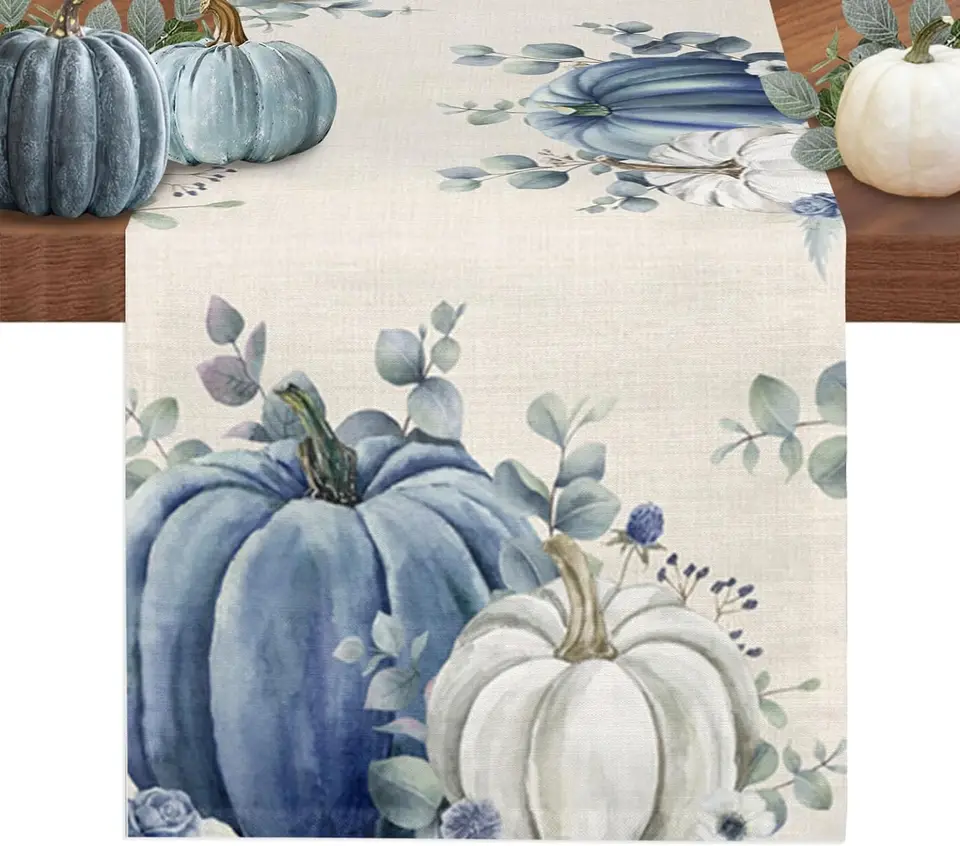 1 Chemin De Table D'automne - 33 X 183 Cm - Décorations De Table D