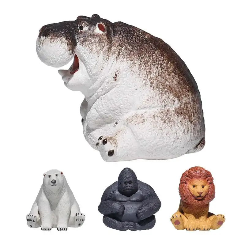 

Cute Purple Clay Fine Handmade Animal Desk Decor Figurines Tea Pet Table Decoration Adorable Ceramic Companion For Tea Lovers
