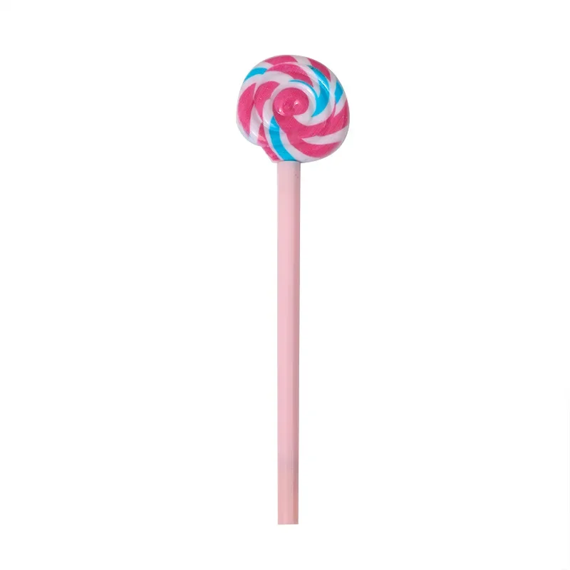 24Pcs Wholesale Creative Simulation Lollipop Modeling Neutral Pen Student Gifts Prizes Creative Stationery gel pens 5