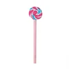 24Pcs Wholesale Creative Simulation Lollipop Modeling Neutral Pen Student Gifts Prizes Creative Stationery gel pens 5