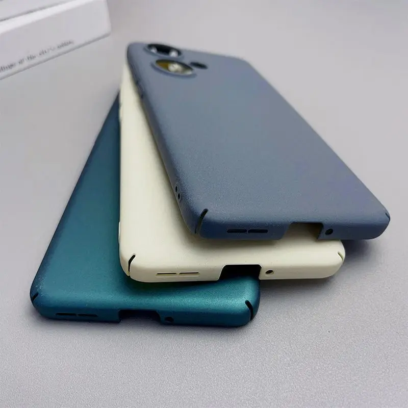 POCO F6 Pro Slim Matte Protective Phone Case - Hard PC Back Cover