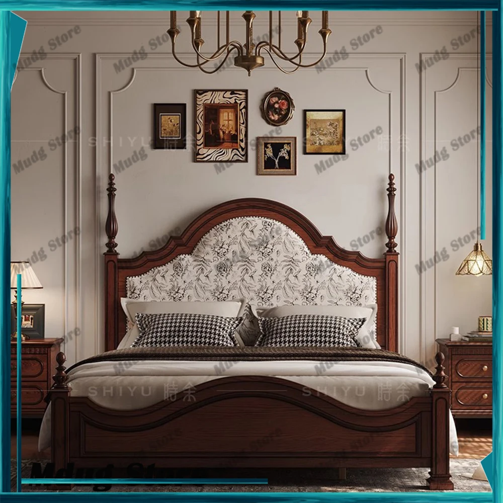 Modern 1Pc Queen Size Unique Bed w Wingback Velvet HB Master Bedroom  Furniture Blue Velvet Upholstery - Walmart.com, image size:1000x1000