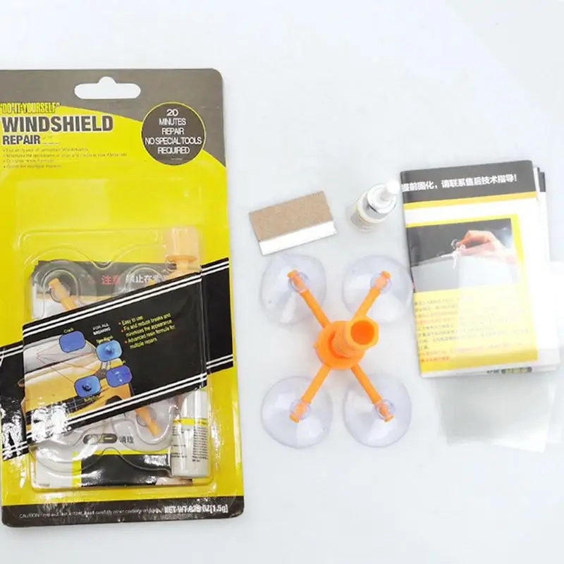 

Windshield Crack Repair Fluid Car Window Nano Repair Tool Scratch Crack Restore Fluid Glass Curing Glue Car repair Accessories