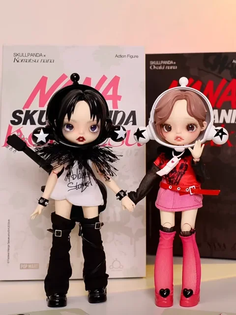 POP MART SKULLPANDA NANA 大崎ナナ 小松奈々 SKULLPANDA NANA コラボ 大崎ナナ 小松奈々 POPMART