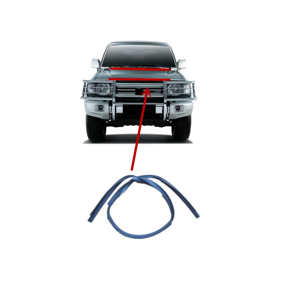 Hood Rubber Seal For Pajero Rubber Strip For Montero Car Body