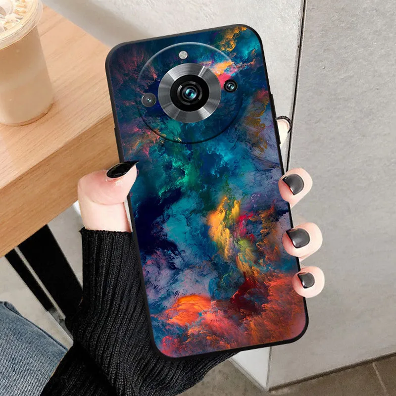 Sleek Black Shockproof TPU Silicone Case