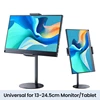 Alloy Tablet Stand 360°rotating Height Adjustable Desk Holder Portable Monitor Stand For Ipad  Air 4 Mini 4.7‘ To 17.3’screen 6