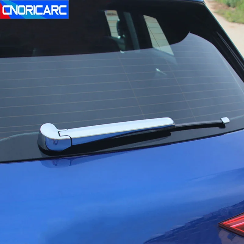 ABS Car Styling Rear Window Wipers Arm Blade Strips Cover Trim For Audi