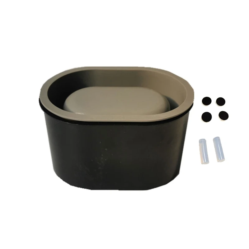 Flower Pot Mold Silicone Succulent Flowerpot Plant Vintage Mould Concrete Cement NEW