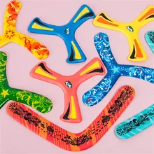 

Returning Wood Spinner Ball Boomerang Kids Flying Disc Toy Outdoor Playing Lawn Game Disk Flyer Kindergarten Teaching Toys