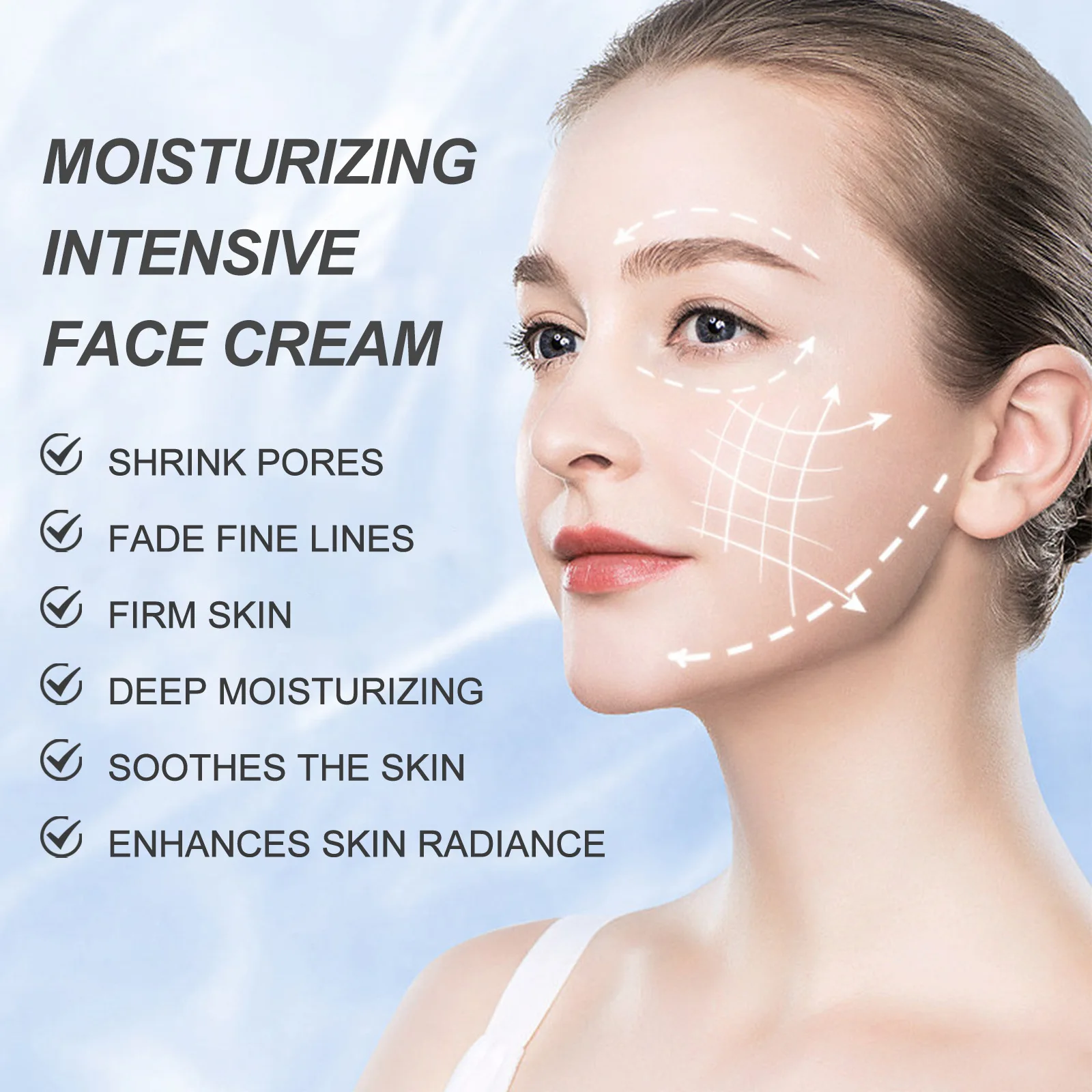 Crema antirughe Anti-età Rimozione macchie scure Riparazione Lifting Firm Dissolvenza Linee sottili Sbiancamento Idratante Cura della pelle del viso_voghion.com