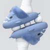 Men'S Winter Plush Shark Slippers Couple Adults Warm Fluffy Slides Soft Household Cartoon Indoor Detachable Home Cotton Shoes 3
