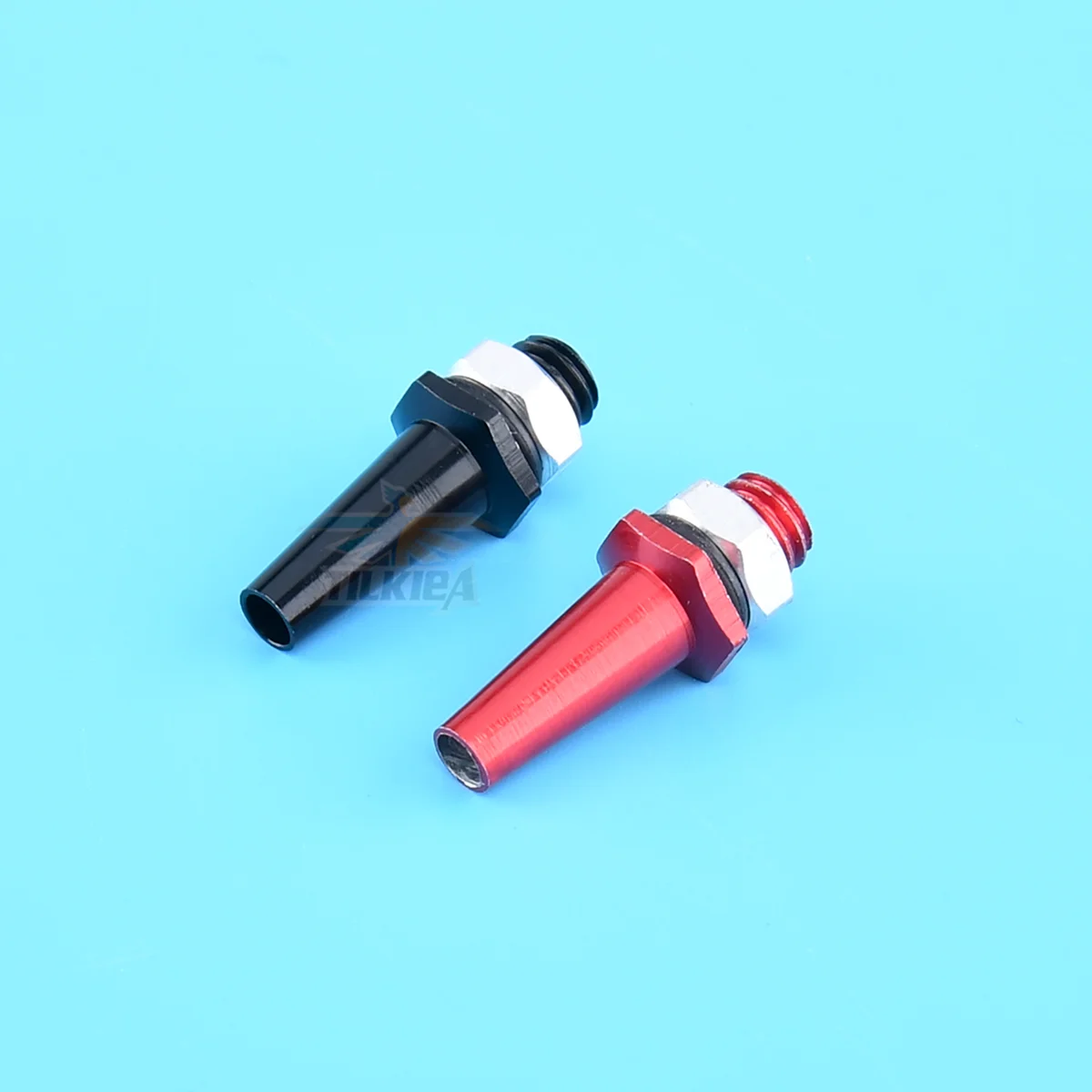 LT Easiyl 4 supporti M6 per antenna in lega di alluminio, 23 mm, per telecomando, barca, aereo, tubo, antenna, fai da te, modello RC, blu, oro, viola