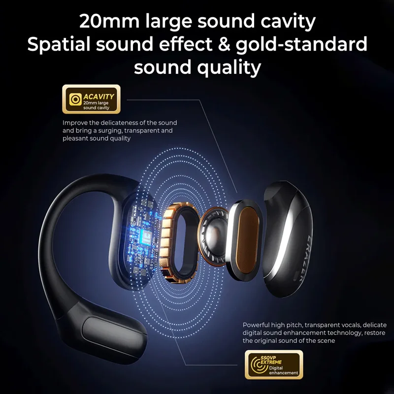 ERAZER X9 Wireless Bluetooth 5.4 Earphones Sports Wireless