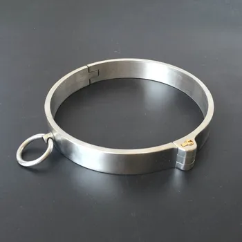 New 304 Stainless Steel Collar Choker BDSM Bondage Choking Neck Collar Fetish Slave Restraints Adult Game Sex Shop For Couples 3