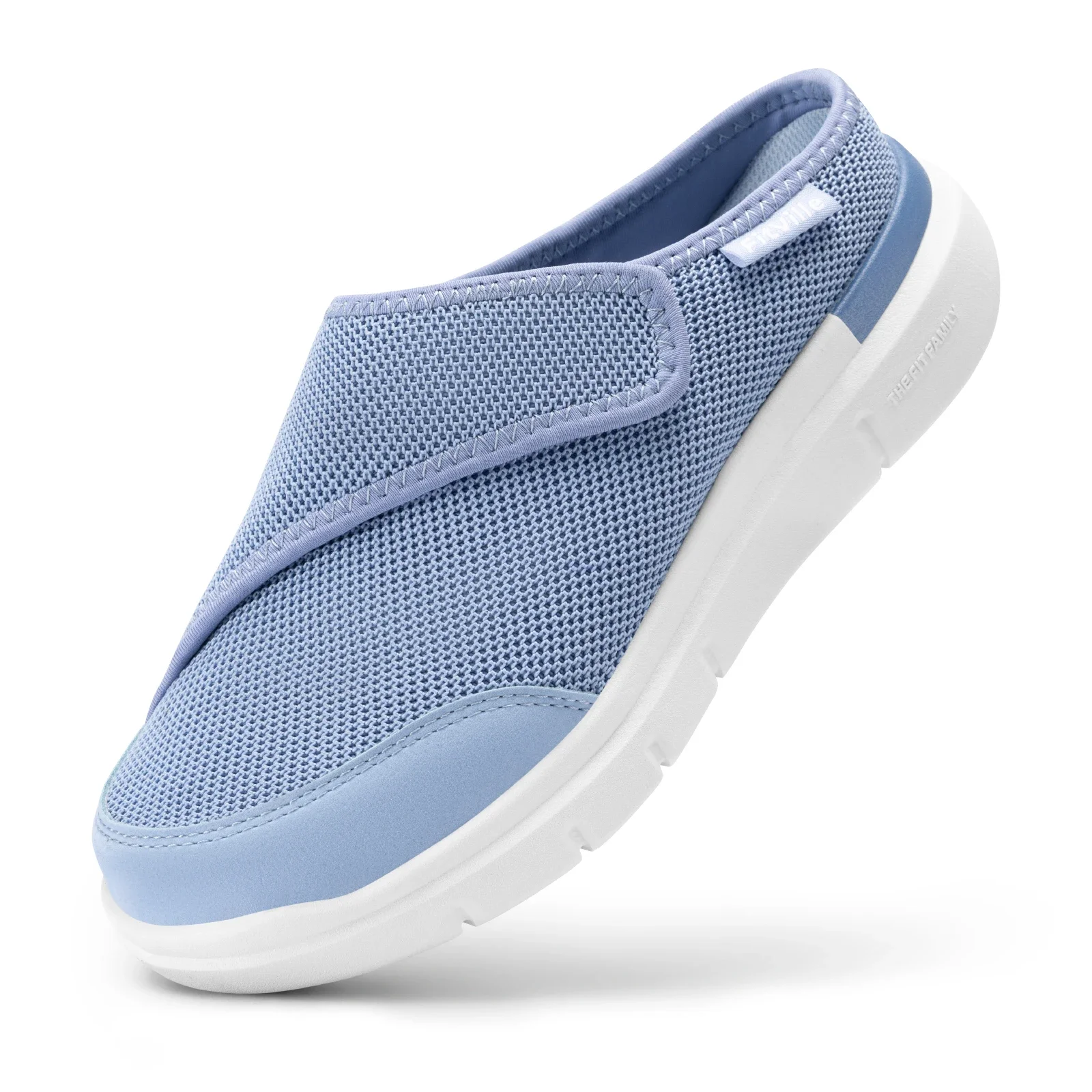 Fitville Pantofole ortopediche da donna Zoccoli larghi foderati in pile con supporto per l'arco plantare Scarpe pediche di recupero Calzature comode e slip-on