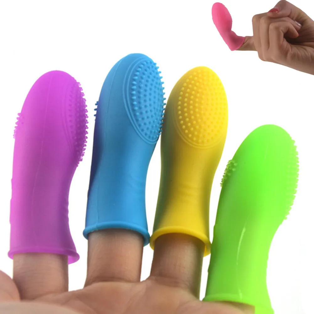 Finger Sleeve Plug G Spot Massage Clitoris Stimulator Female Orgasm Masturbator Vagina Sex Toys For Women Lesbian Adult Products pic