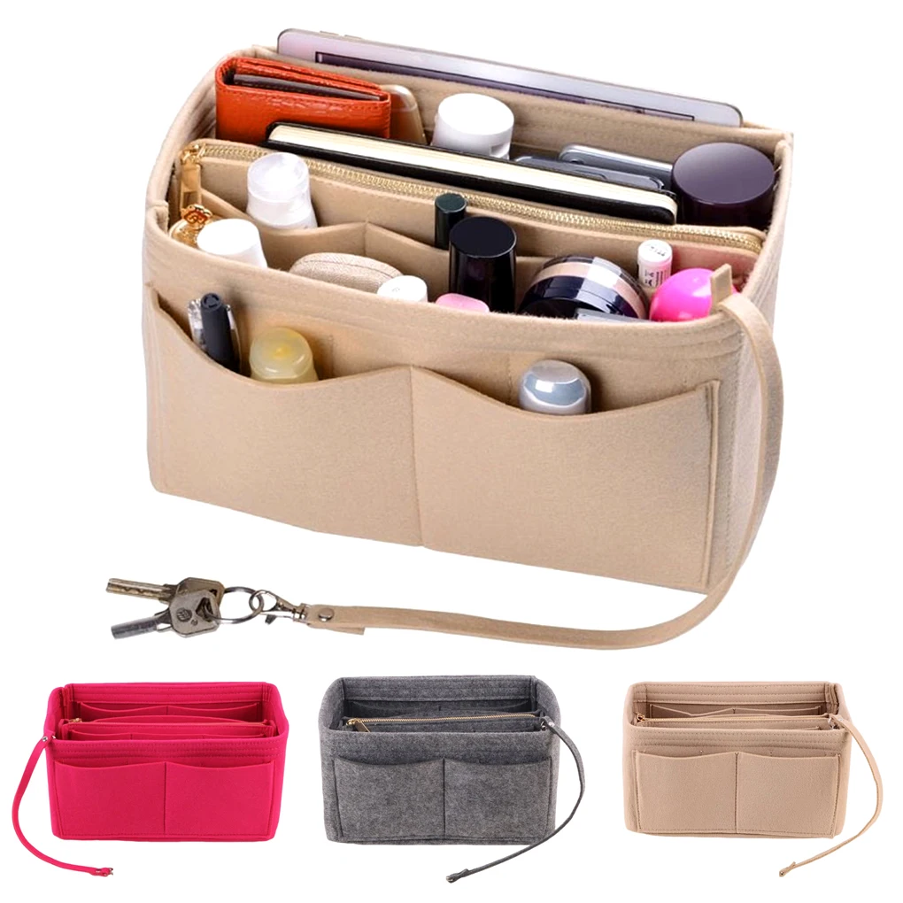 

Travel Makeup Bag Cosmetic Organizer Case Pouch Holder Purse Handbag